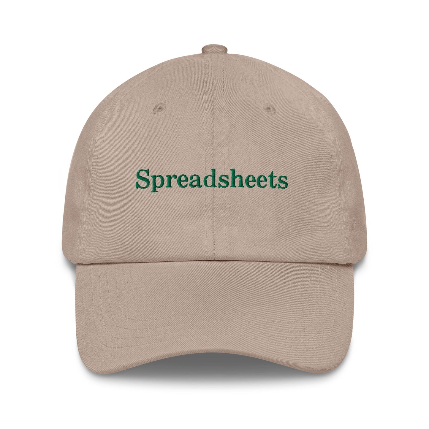 Spreadsheets Hat