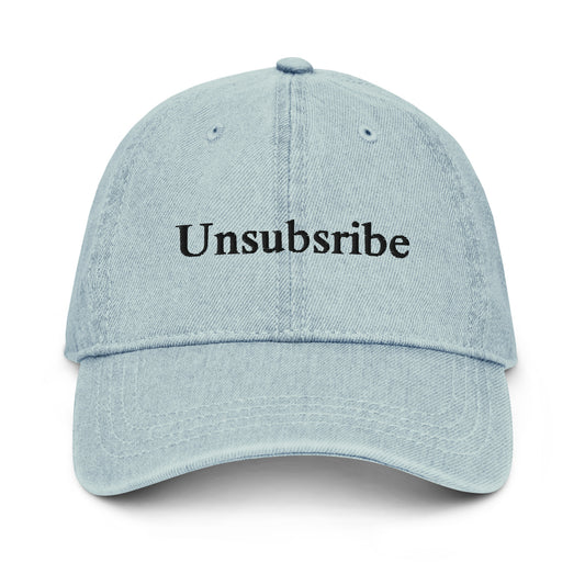 Unsubscribe Hat