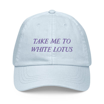 Take Me to White Lotus Hat