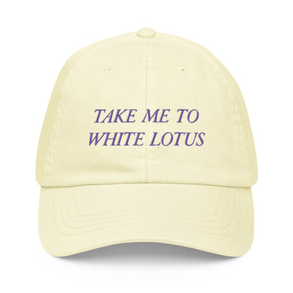 Take Me to White Lotus Hat