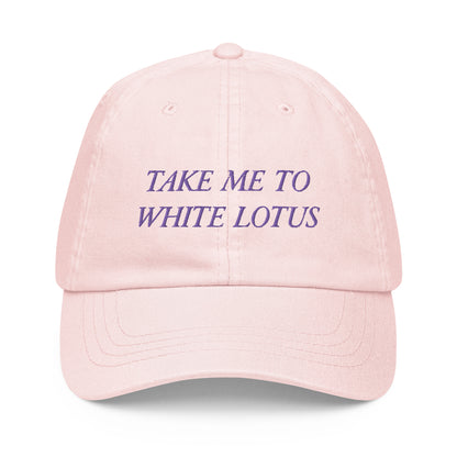 Take Me to White Lotus Hat
